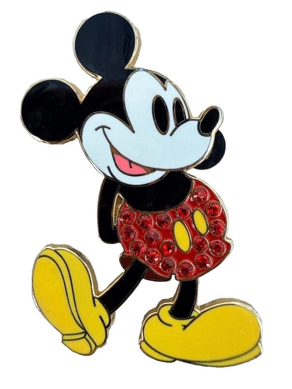 Disney Mickey Mouse Official Pin Trading 2008 Authentic Enamel Pin Core Classic